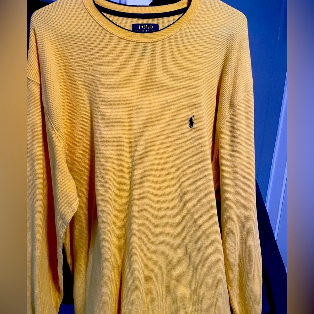 LONG SLEEVE POLO SHIRT